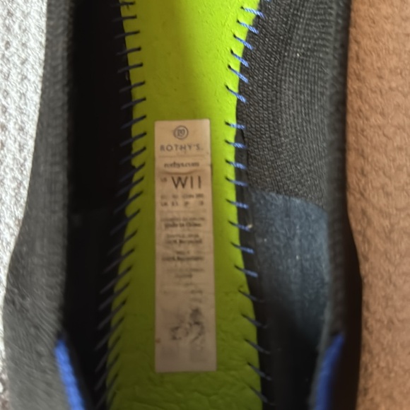 Rothy’s Size 11 Women Flats lightly worn Black - Picture 4 of 6